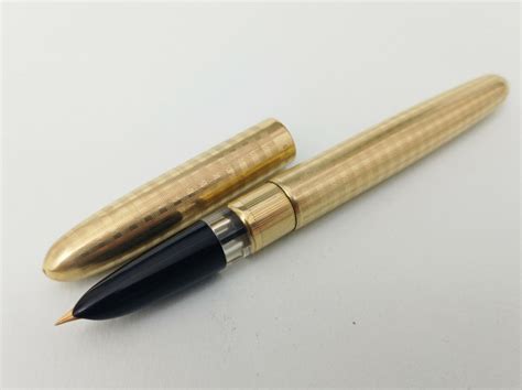 rolex penna laminata oro|ROLEX 18K Italy FOUNTAIN PEN Laminato Oro 750 Circa1950.